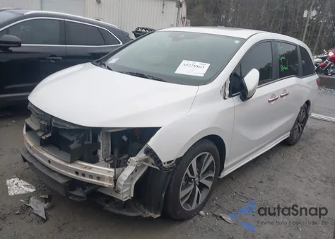 2021 Honda Odyssey Touring from USA, damaged, VIN 5FNRL6H8XMB011011